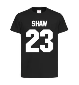 Детская футболка Shaw 23 Черный фото
