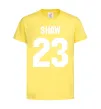 Дитяча футболка Shaw 23 Лимонний фото