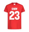 Дитяча футболка Shaw 23 Червоний фото