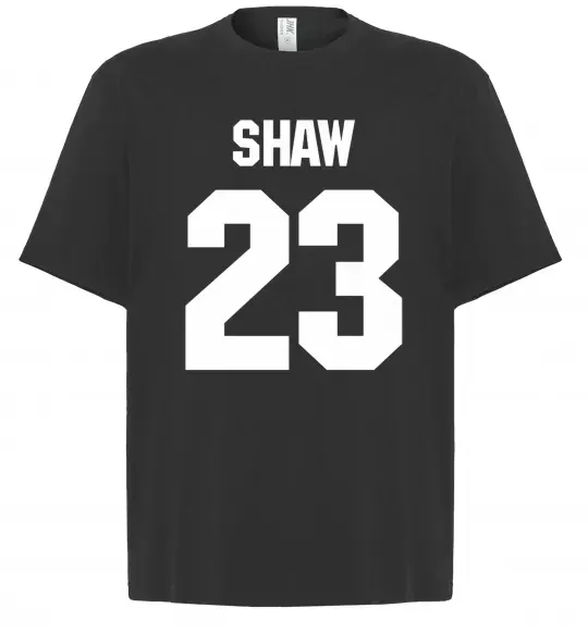 Футболка Оверсайз Shaw 23 Чорний фото