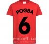 Детская футболка Pogba 6 Красный фото