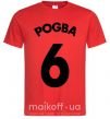 Мужская футболка Pogba 6 Красный фото