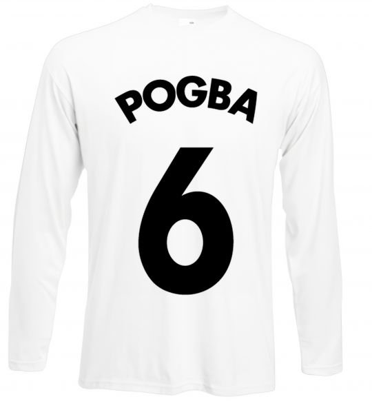 Реглан Pogba 6 Білий фото