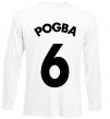 Лонгслів Pogba 6 Білий фото