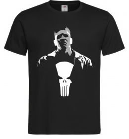 Чоловіча футболка Каратель біло-сірий Чоловіча футболка Каратель біло-сірий