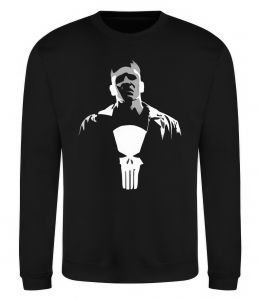 Світшот Каратель біло-сірий