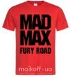 Мужская футболка Mad Max fury road Красный фото