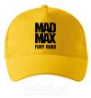 Кепка Mad Max fury road Солнечно желтый фото