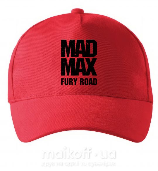 Кепка Mad Max fury road Красный фото