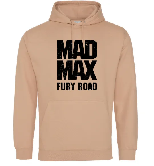 Мужская толстовка (худи) Mad Max fury road Песочный фото