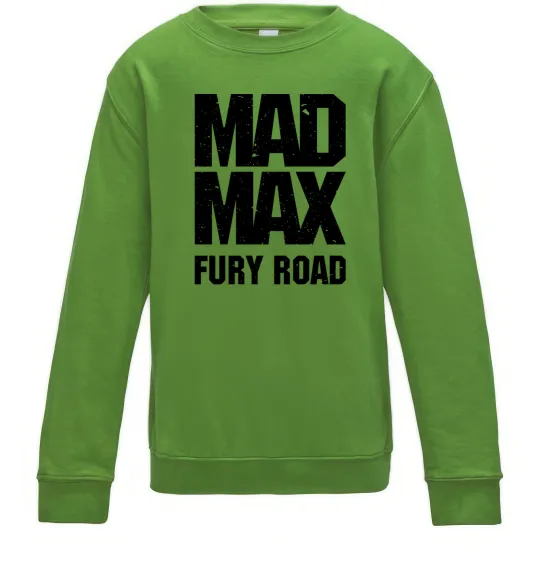 Детский Свитшот Mad Max fury road Лаймовый фото