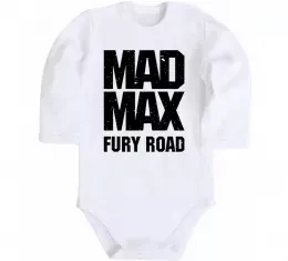 Детский боди Mad Max fury road Белый фото