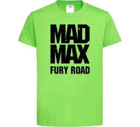 Дитяча футболка Mad Max fury road Лаймовий фото