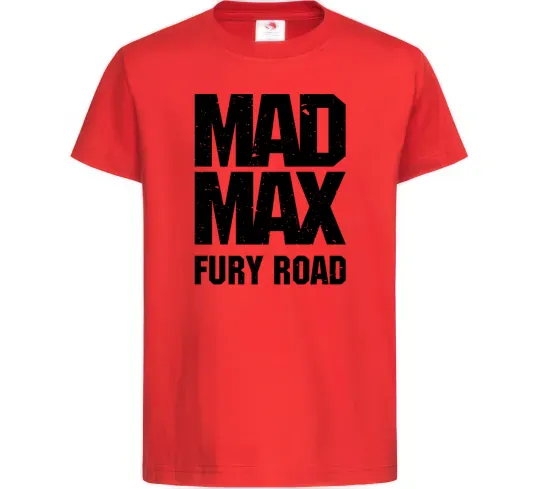 Дитяча футболка Mad Max fury road Червоний фото