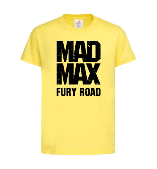Детская футболка Mad Max fury road Лимонный фото