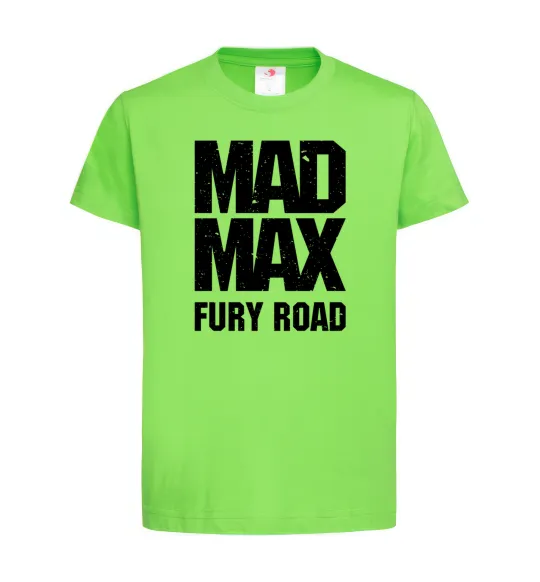 Детская футболка Mad Max fury road Лаймовый фото