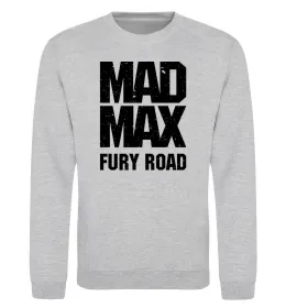 Світшот Mad Max fury road Сірий меланж фото