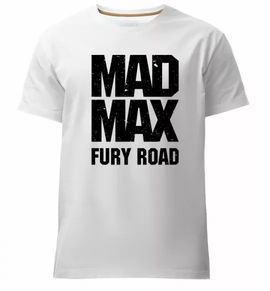 Чоловіча преміум футболка Mad Max fury road Білий фото