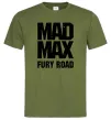 Чоловіча футболка Mad Max fury road Оливковий фото