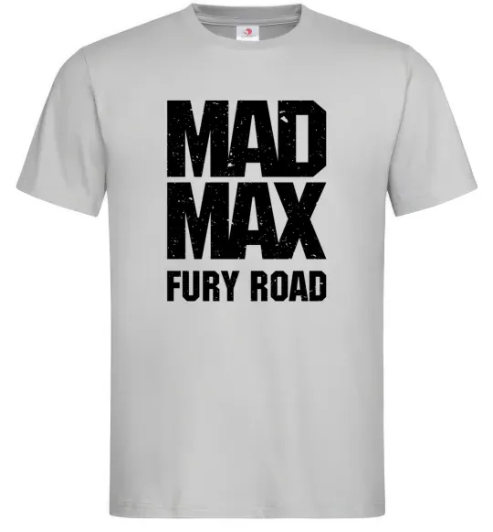Чоловіча футболка Mad Max fury road Сірий фото