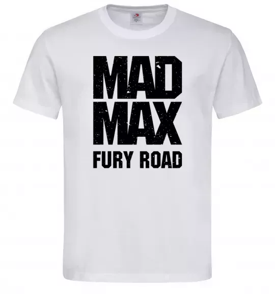 Чоловіча футболка Mad Max fury road Білий фото