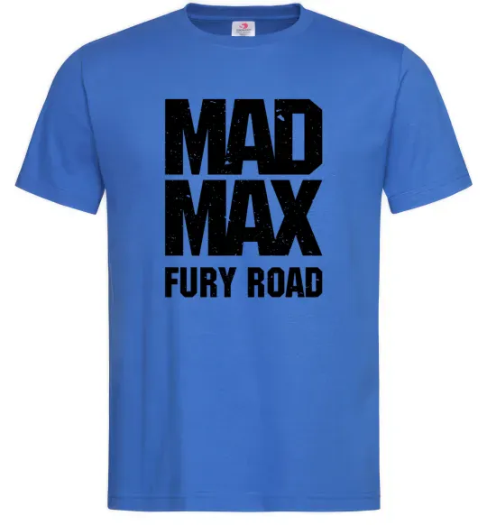 Чоловіча футболка Mad Max fury road Яскраво-синій фото
