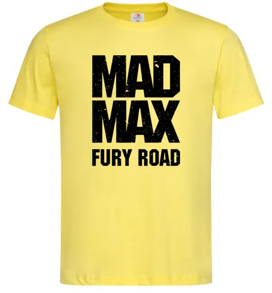 Чоловіча футболка Mad Max fury road Лимонний фото