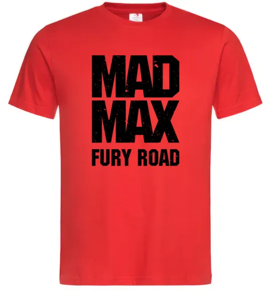 Чоловіча футболка Mad Max fury road Червоний фото