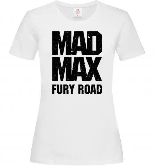 Жіноча футболка Mad Max fury road Білий фото