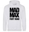Мужская толстовка (худи) Mad Max fury road Серый меланж фото