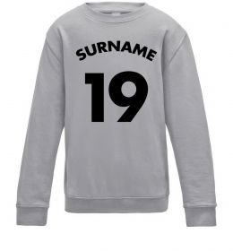 Дитячий світшот Surname 19