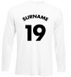 Реглан Surname 19 Білий фото