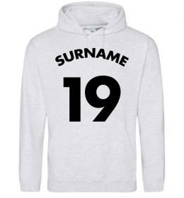 Женская толстовка (худи) Surname 19 Женская толстовка (худи) Surname 19