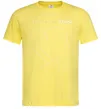 Чоловіча футболка Map of the soul Лимонний фото