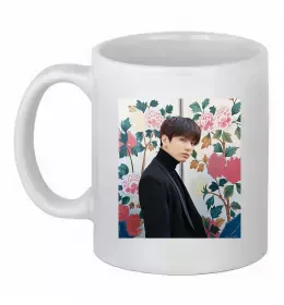 Чашка керамічна Photoshoot bts J-Hope Білий фото