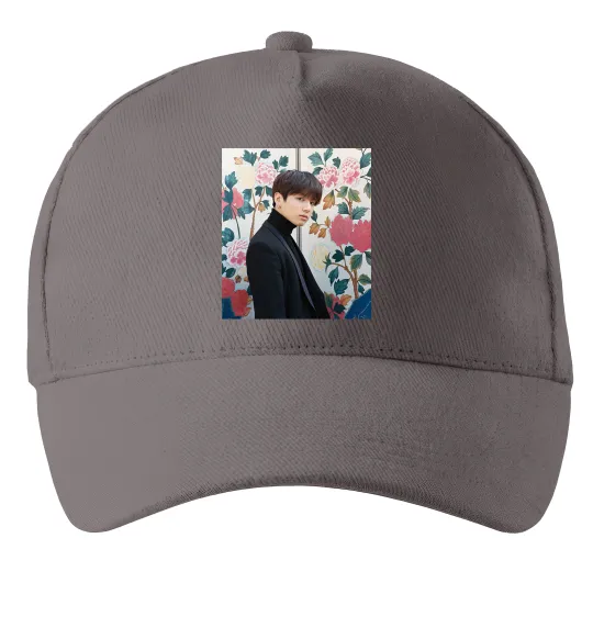 Кепка Чонгук БТС Сірий фото