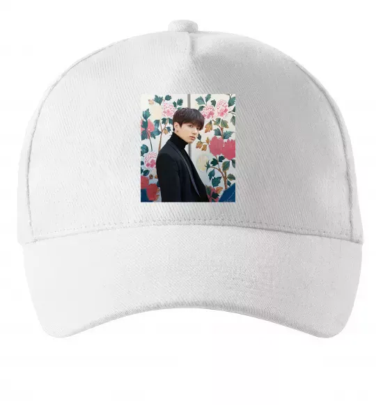 Кепка Чонгук БТС Білий фото