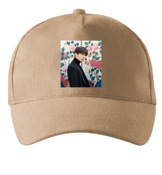 Кепка Чонгук БТС Пісочний фото