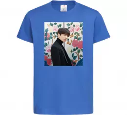 Детская футболка BTS метелики Черный фото