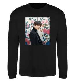 Свитшот BTS Love yourself Черный фото