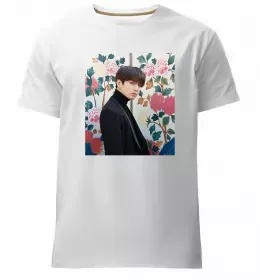 Мужская премиум футболка Photoshoot bts J-Hope Белый фото