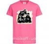 Детская футболка BTS k-pop Ярко-розовый фото