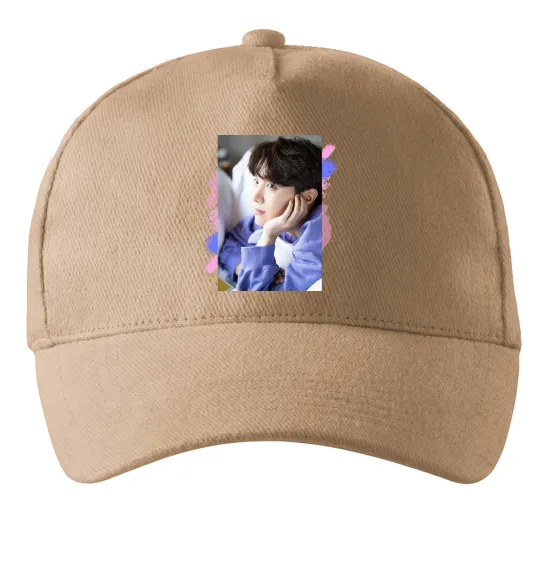 Кепка Photoshoot bts J-Hope Песочный фото