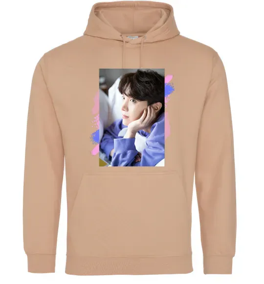 Жіноча толстовка (худі) Photoshoot bts J-Hope Пісочний фото