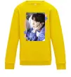 Детский Свитшот Photoshoot bts J-Hope Солнечно желтый фото