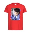 Детская футболка Photoshoot bts J-Hope Красный фото