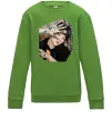 Детский Свитшот Suga BTS paint Лаймовый фото