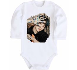 Детский боди Suga BTS paint