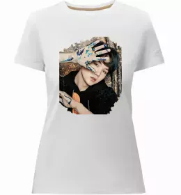 Женская премиум футболка