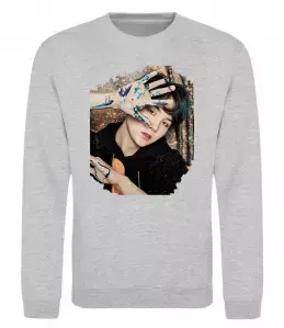 Свитшот BTS photo Белый фото